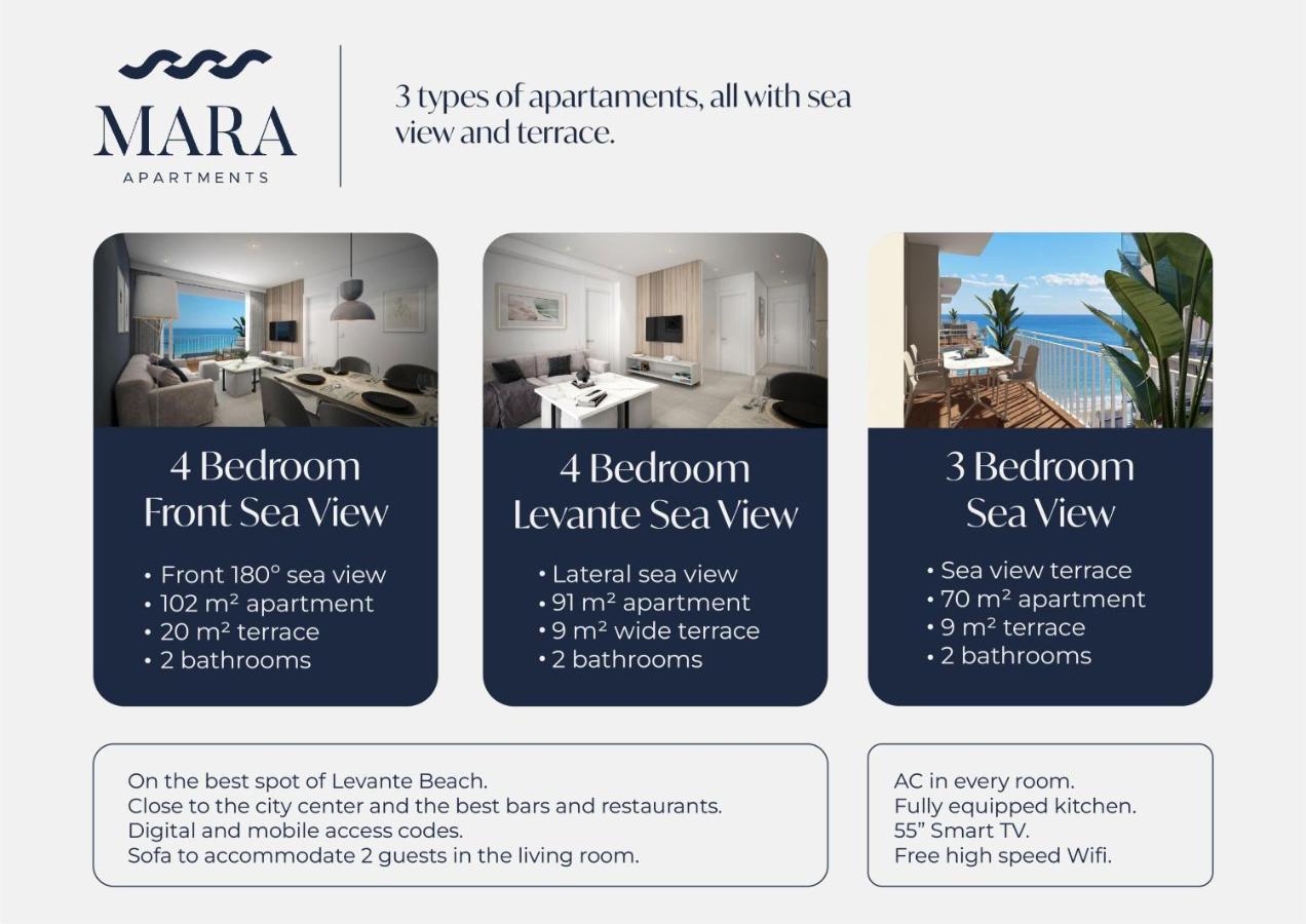 Mara Boutique Apartments Benidorm Eksteriør bilde