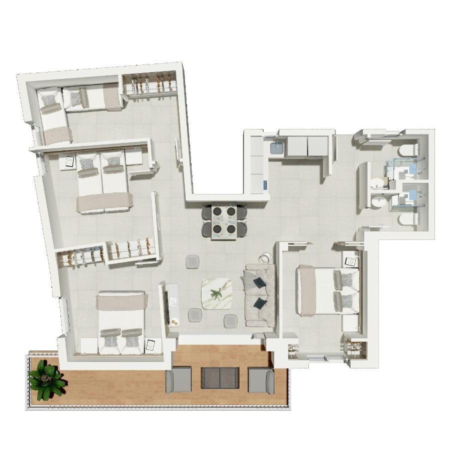 Mara Boutique Apartments Benidorm Eksteriør bilde